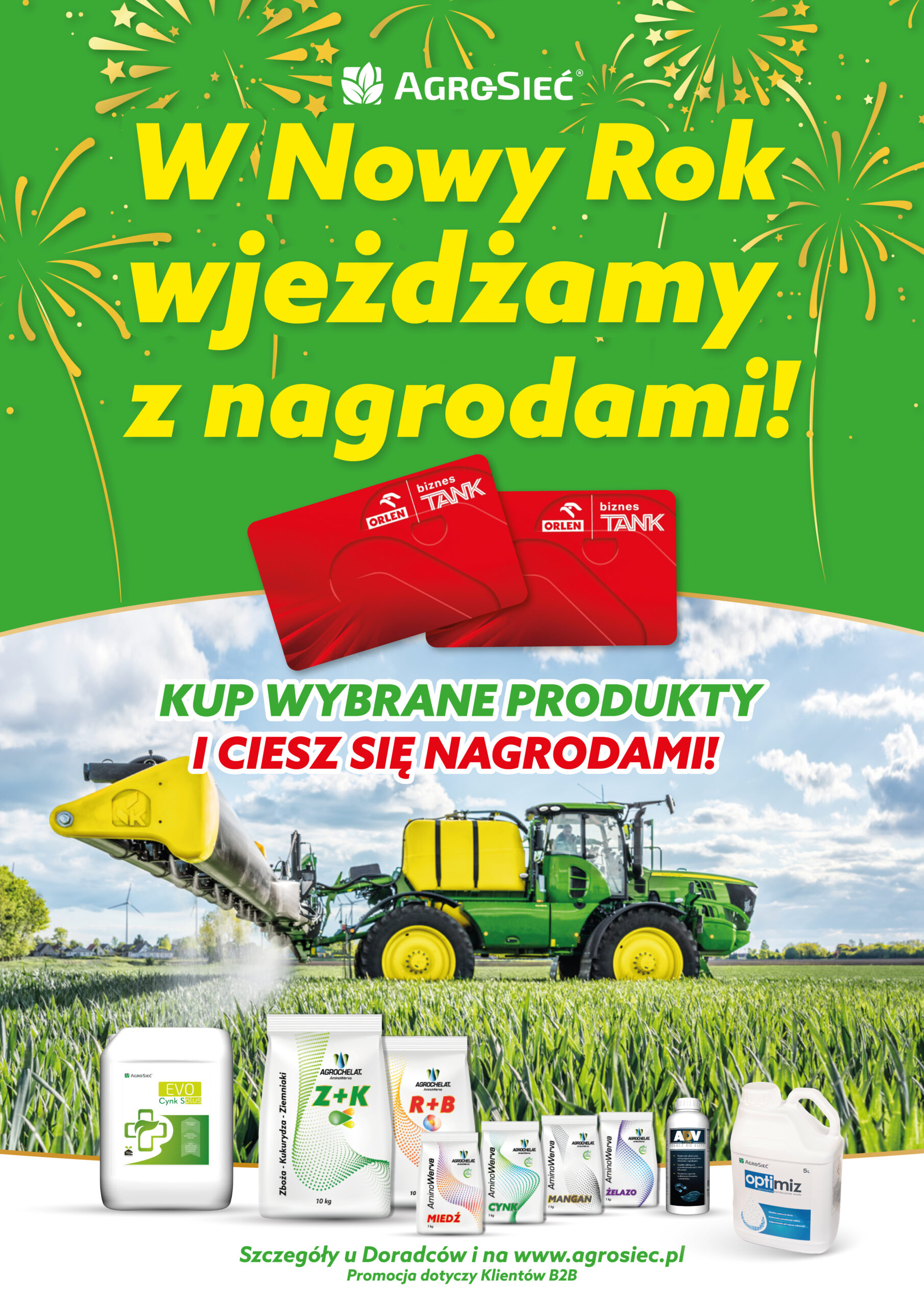 W Nowy Rok wjeżdżamy z SUPER NAGRODAMi!